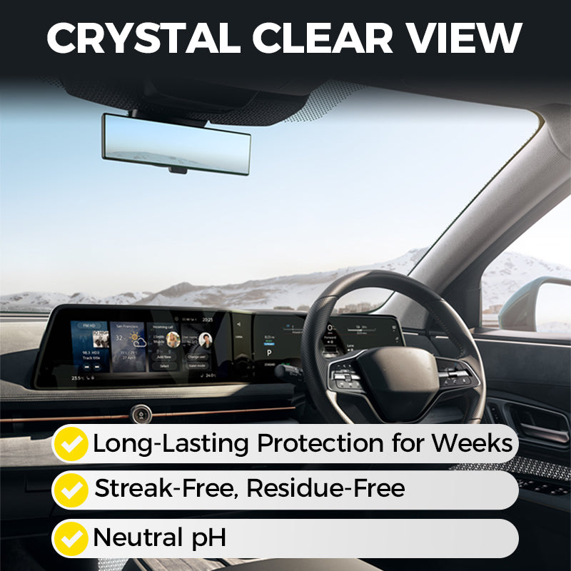 🚗 Anti-Fog Glass Coating Wiper – Easy Swipe-On Treatment for Car Windows, Mirrors & Visors