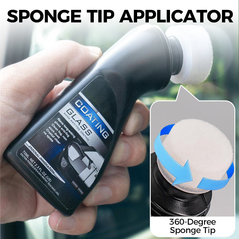 🚗 Anti-Fog Glass Coating Wiper – Easy Swipe-On Treatment for Car Windows, Mirrors & Visors