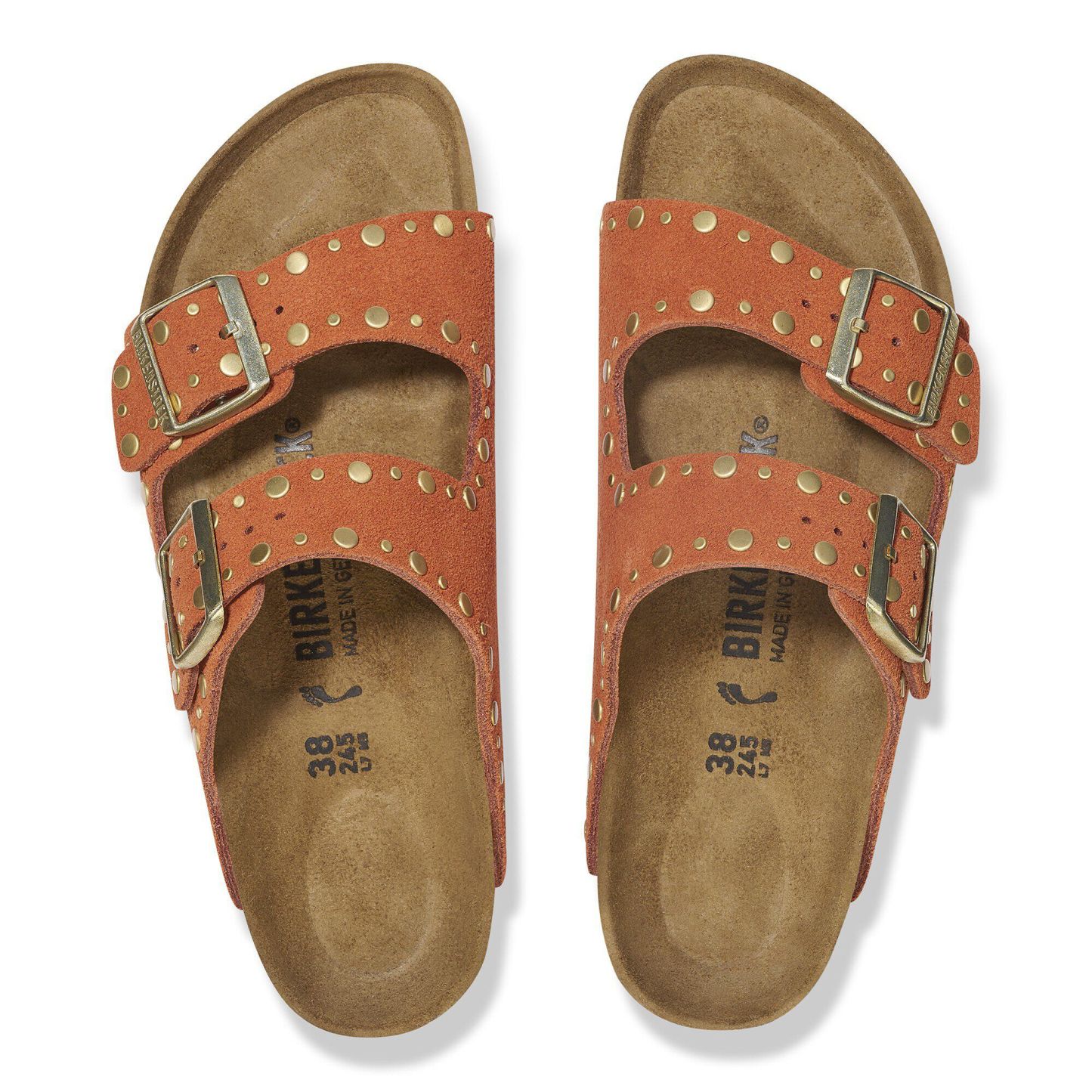 아리조나 리벳 스웨이드 가죽 - 다크 러스트 - 1029501 - 이미지 2