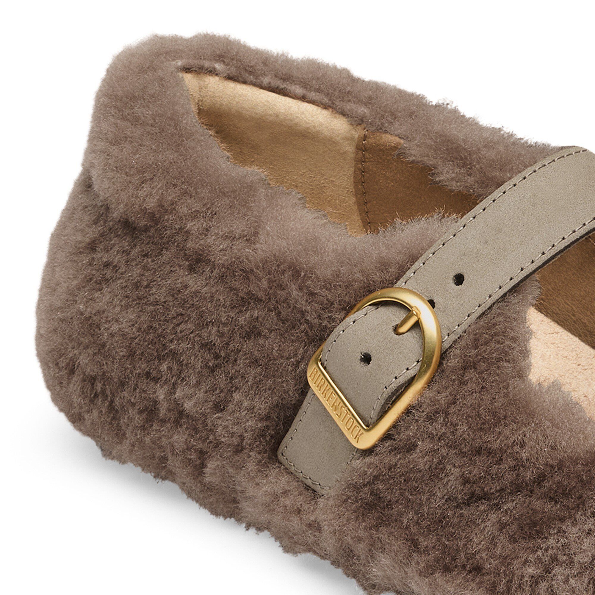 산타 클라리타 - Shearling Cover Upper Gray Taupe - 4