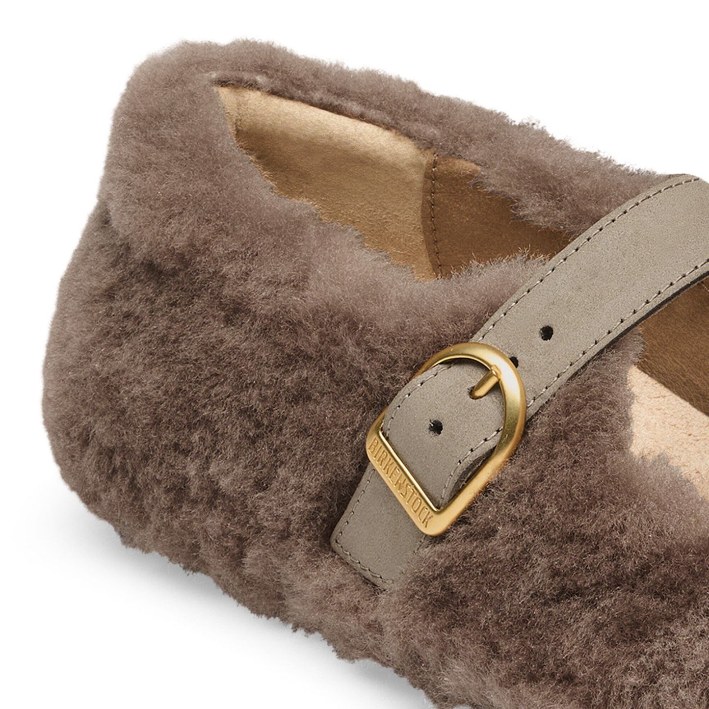 산타 클라리타 - Shearling Cover Upper Gray Taupe - 4