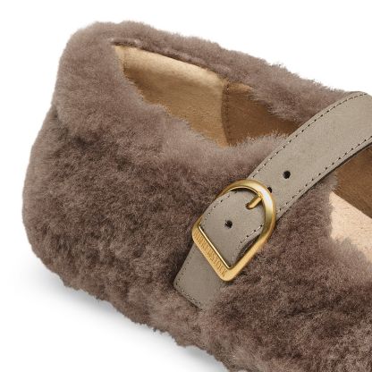 산타 클라리타 - Shearling Cover Upper Gray Taupe - 4