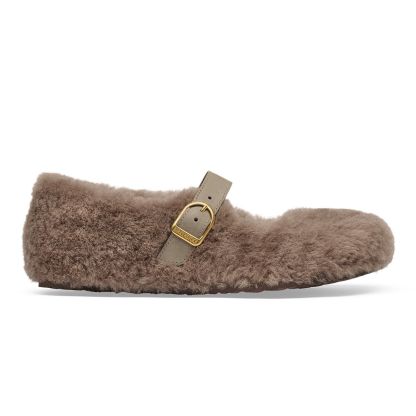 산타 클라리타 - Shearling Cover Upper Gray Taupe - 3