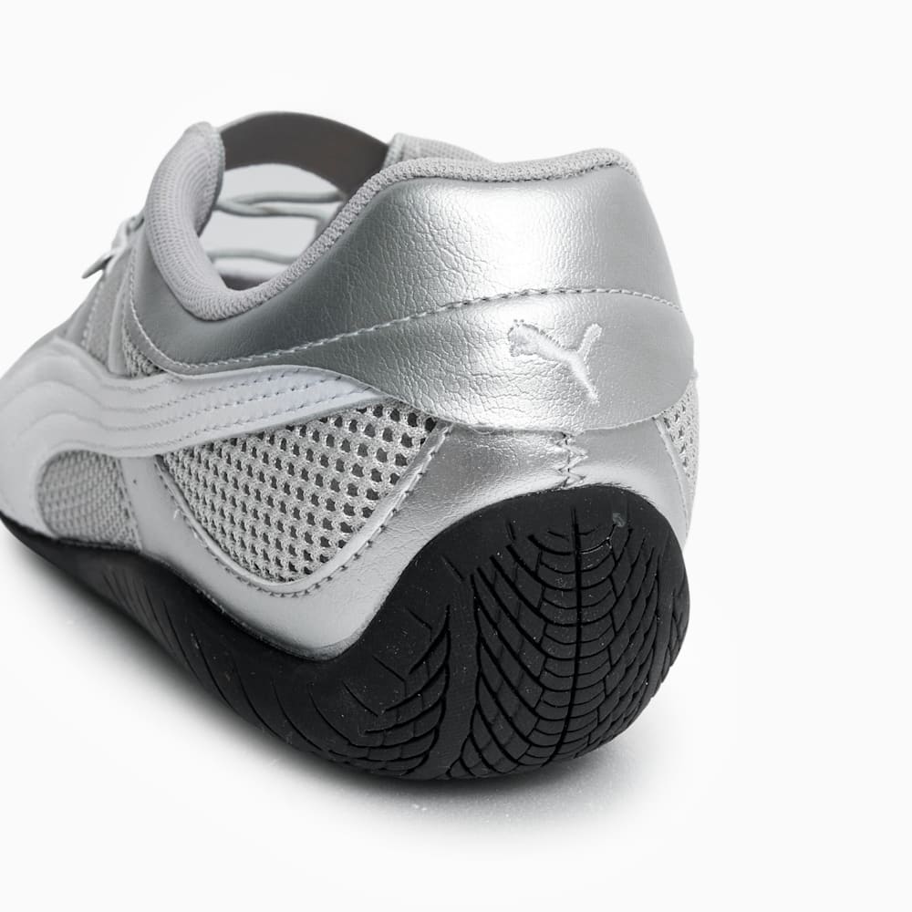 스피드캣 고 메탈릭 우먼스 Speedcat Go Metallic Wns - PUMA Silver-PUMA White-PUMA Black