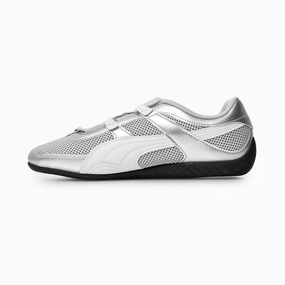 스피드캣 고 메탈릭 우먼스 Speedcat Go Metallic Wns - PUMA Silver-PUMA White-PUMA Black