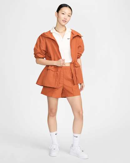 나이키 스포츠웨어 에센셜 여성 반팔 폴로 탑 - 세일/블랙