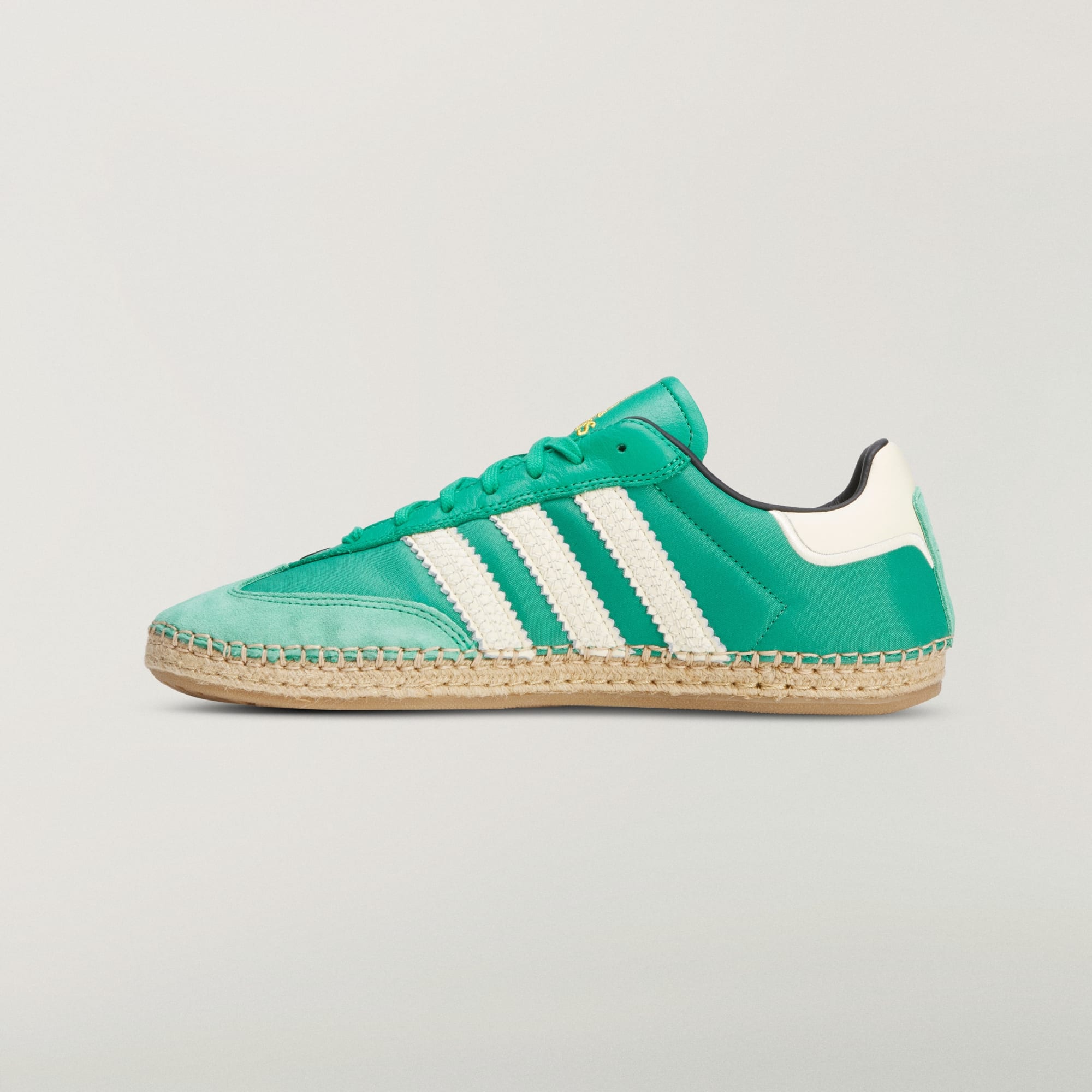 CLOT SAMBA ESPADRILLE BY EDC - Court Green / Warm Vanilla / Core Black
