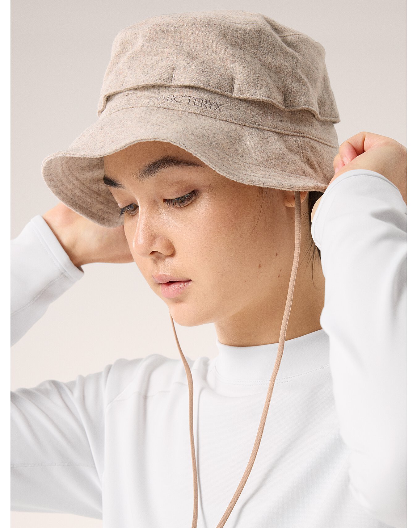 [FW23] 울 크랜브룩 햇 - WARM STONE - 3