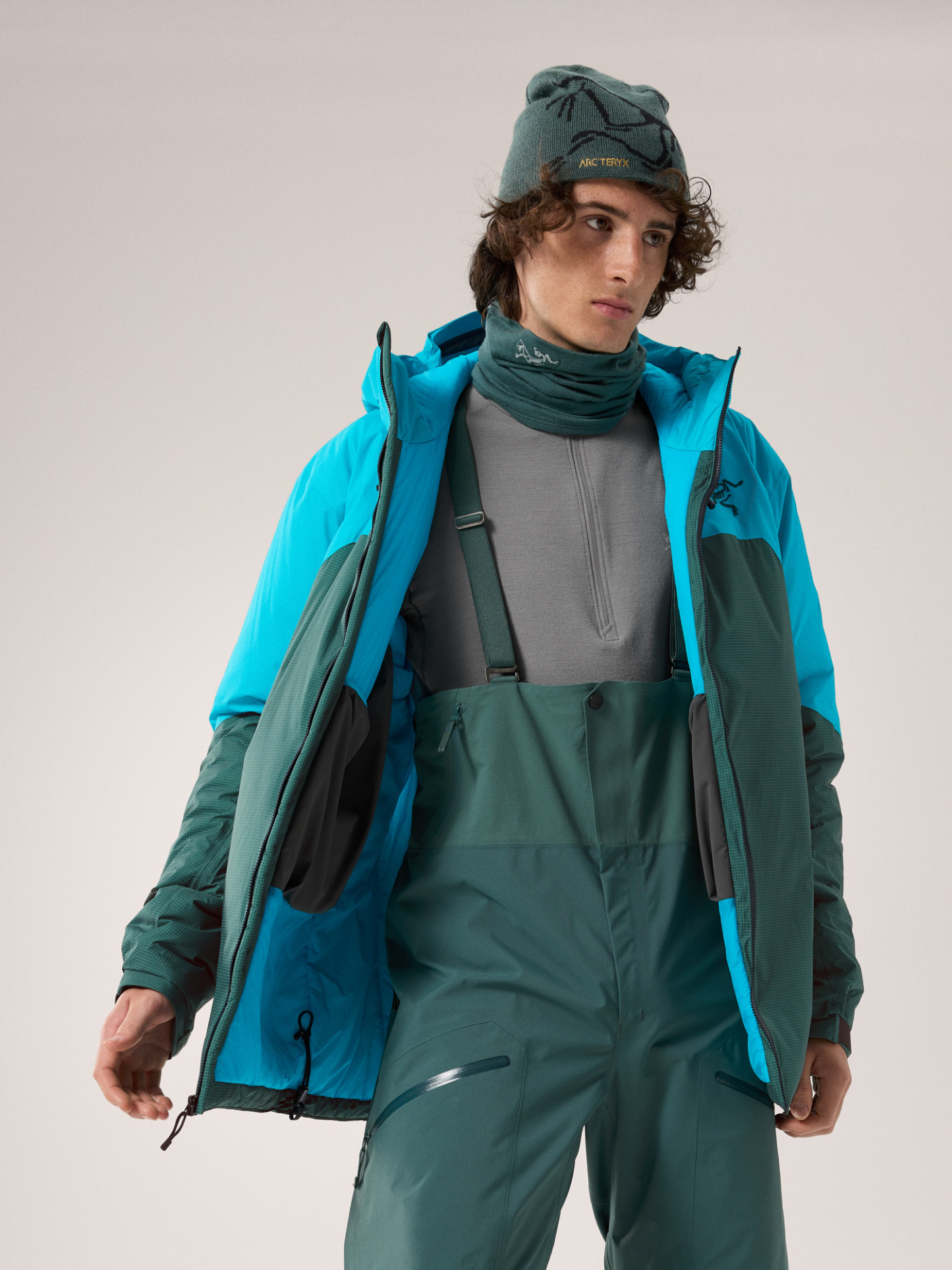 [FW23] 러쉬 인슐레이티드 재킷 남성 - BLUE TETRA/PYTHEAS - 8