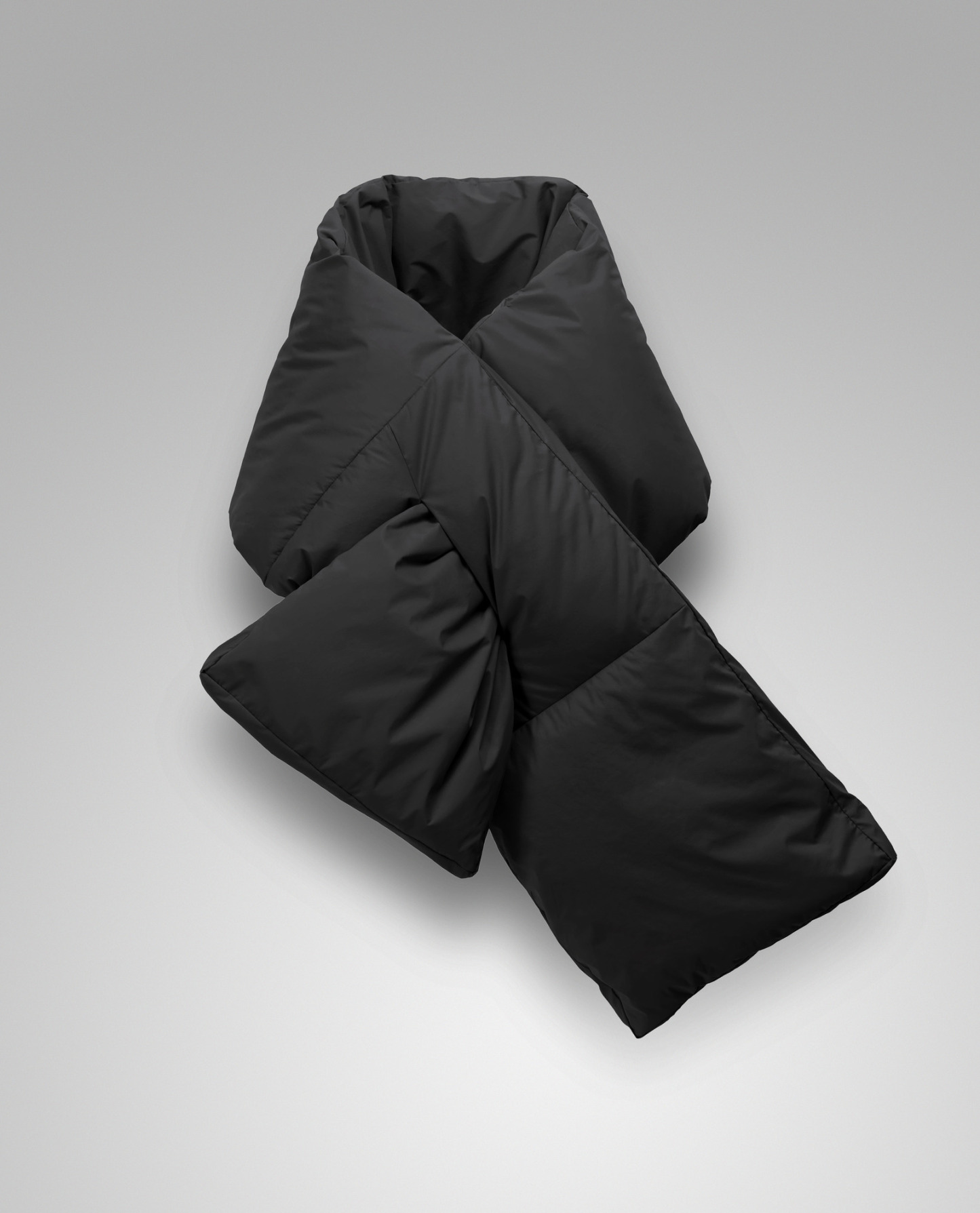 컨듀잇 다운 스카프 - BLACK - 3