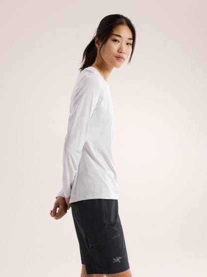 테마 크루 넥 셔츠 LS 여성 - ATMOS HEATHER - 5
