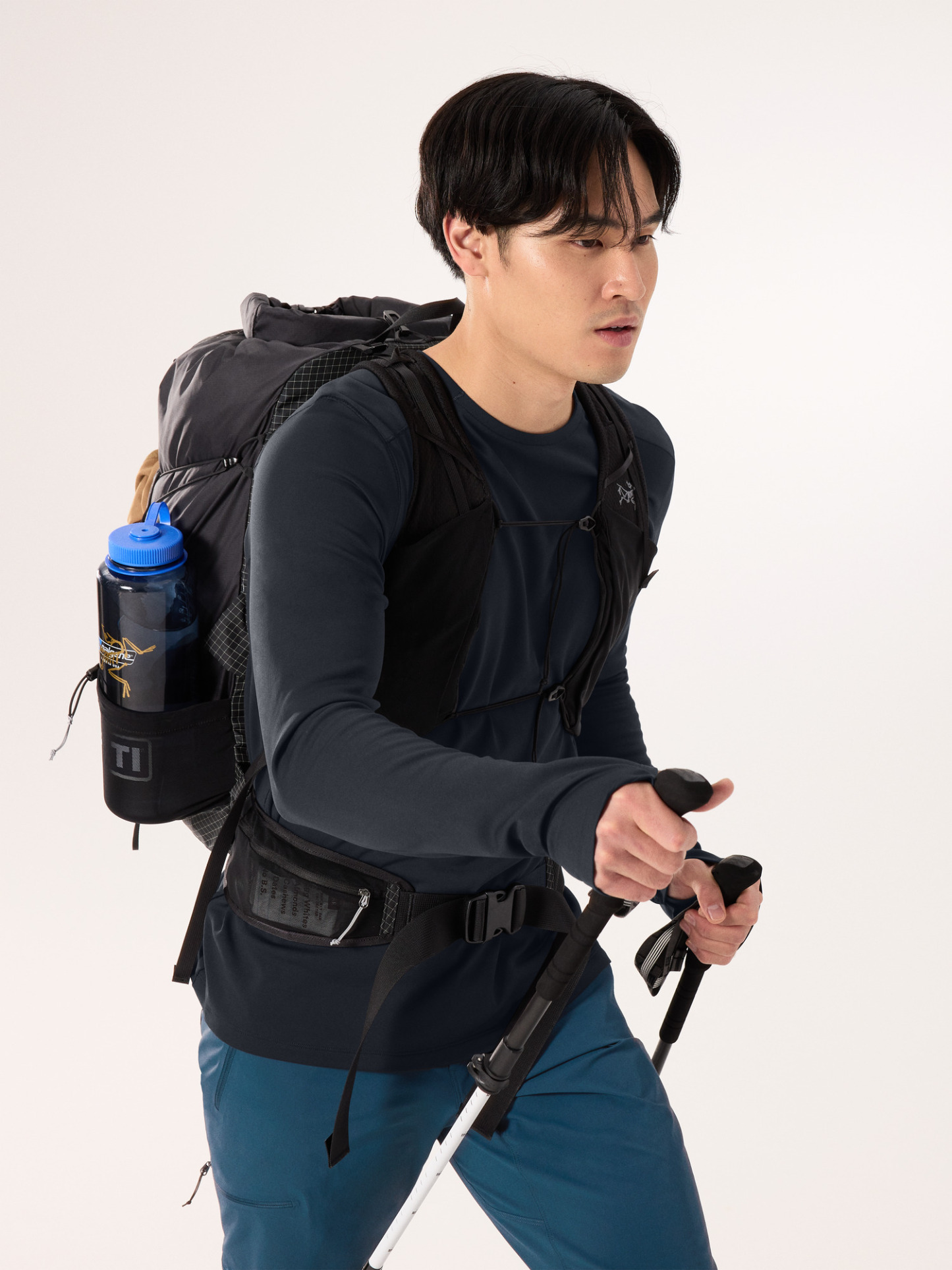코막 헤비웨이트 셔츠 LS 남성 - BLACK - 2