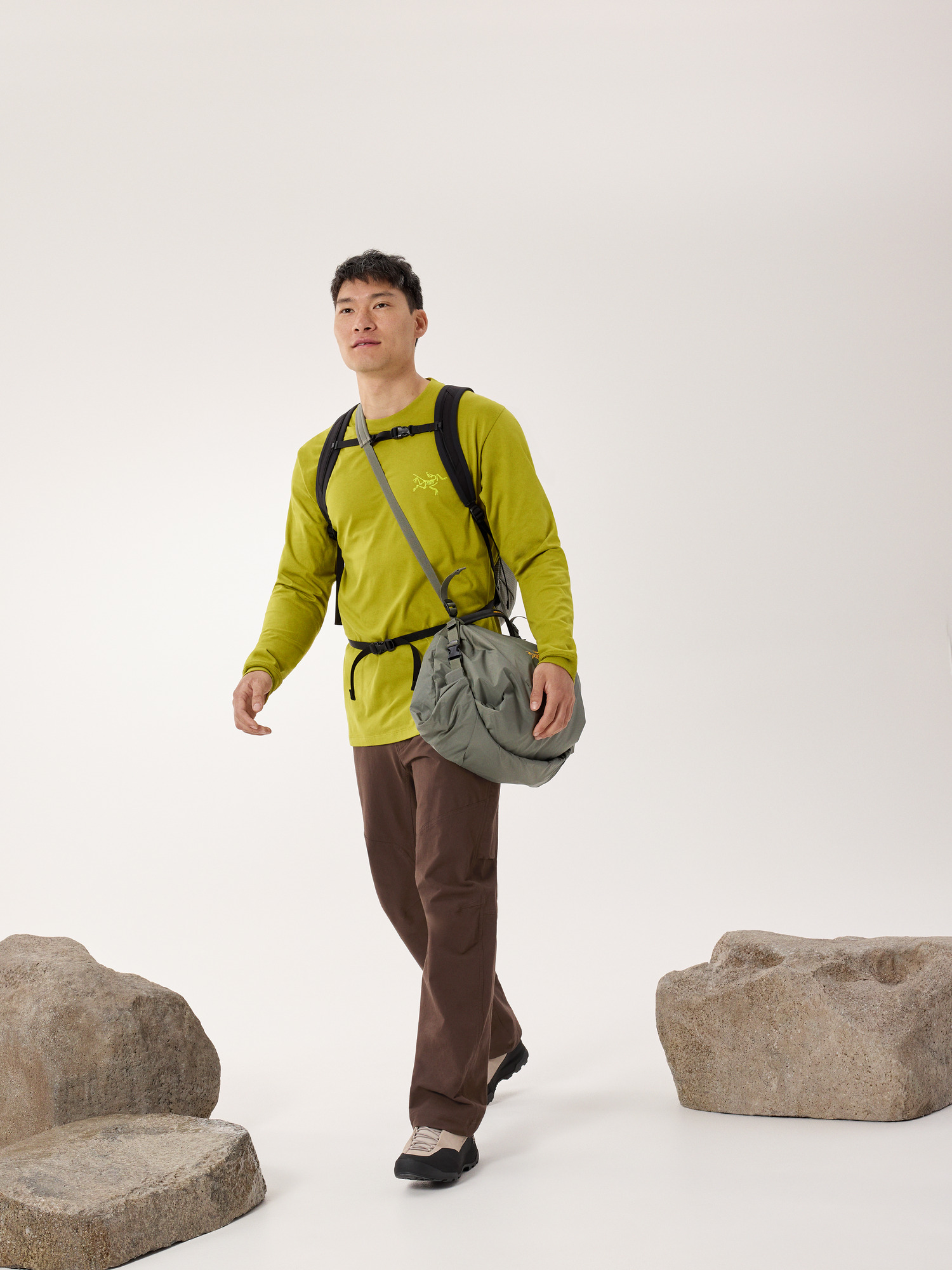 크래그 SL 코튼 셔츠 LS 남성 - OLIVE MOSS - 3