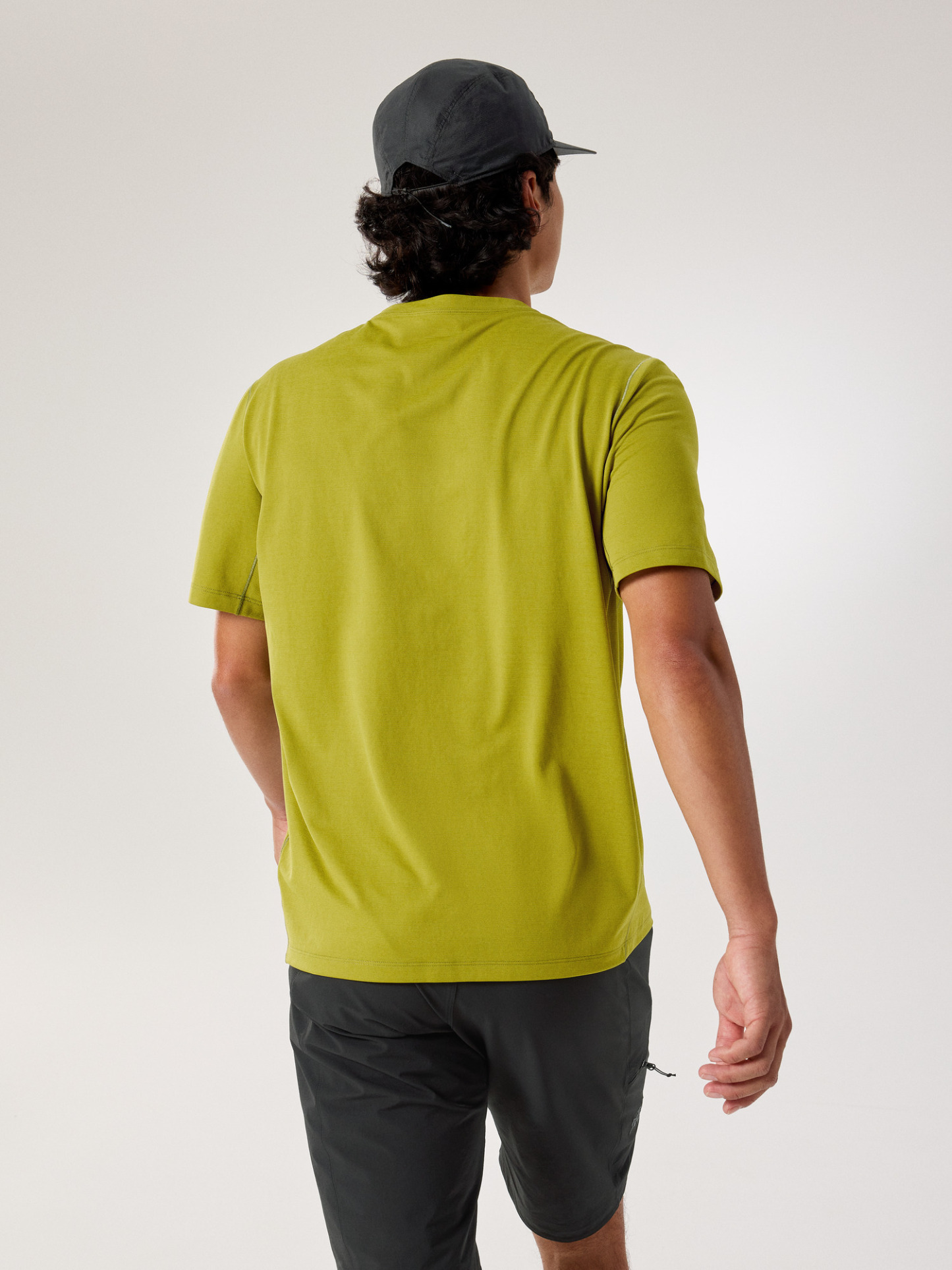 코막 크루 넥 셔츠 SS 남성 - OLIVE MOSS HEATHER - 4