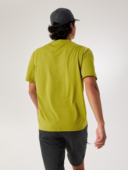 코막 크루 넥 셔츠 SS 남성 - OLIVE MOSS HEATHER - 4