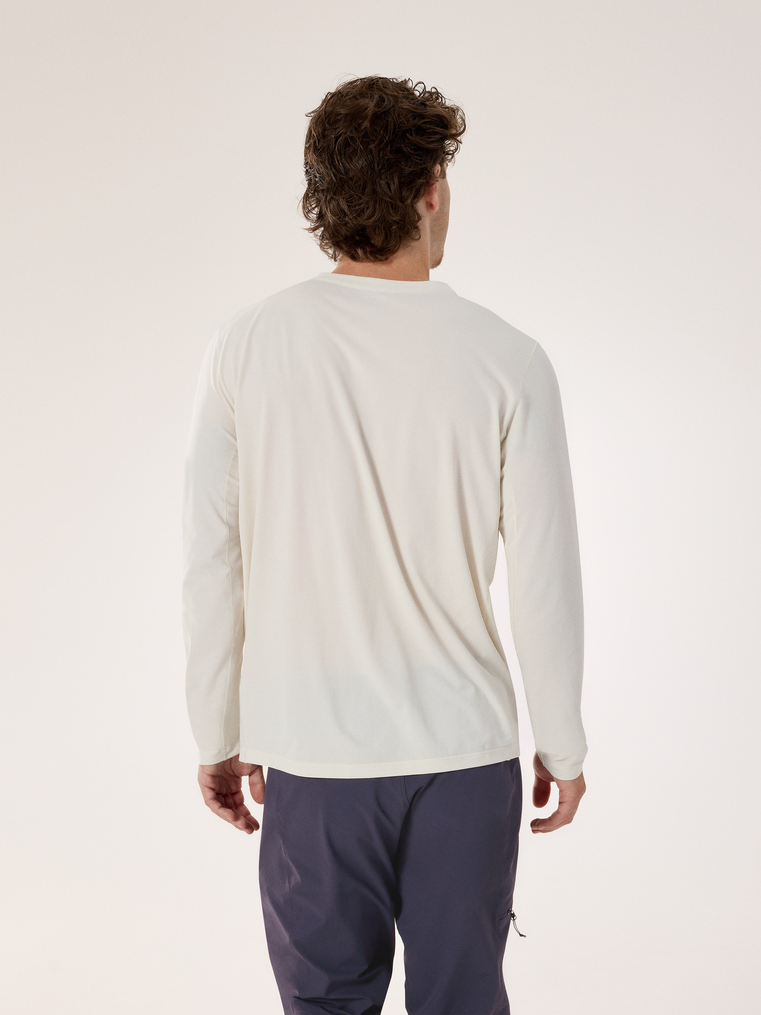 코막 크루 넥 셔츠 LS 남성 - ARCTIC SILK HEATHER - 4