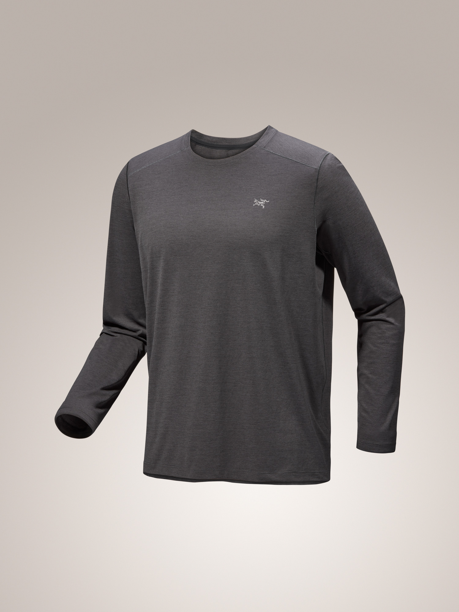 코막 크루 넥 셔츠 LS 남성 - BLACK HEATHER - 6