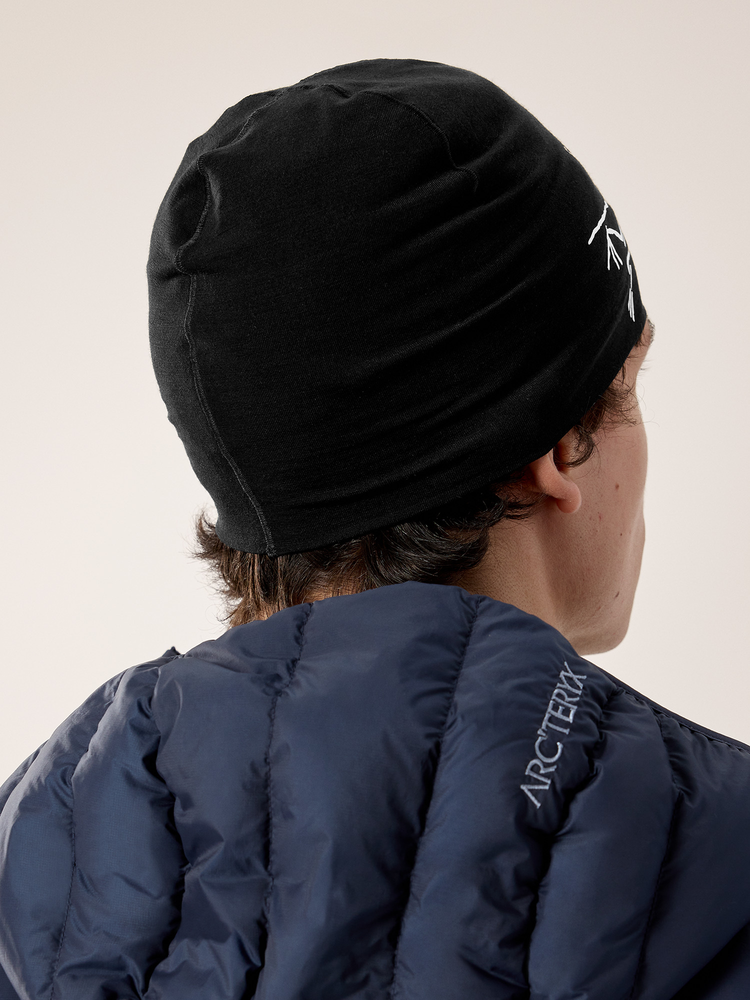 사토로 메리노 토크 - BLACK / ARCTIC SILK - 4