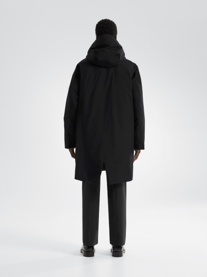 모니터 다운 코트 남성 - BLACK - 4