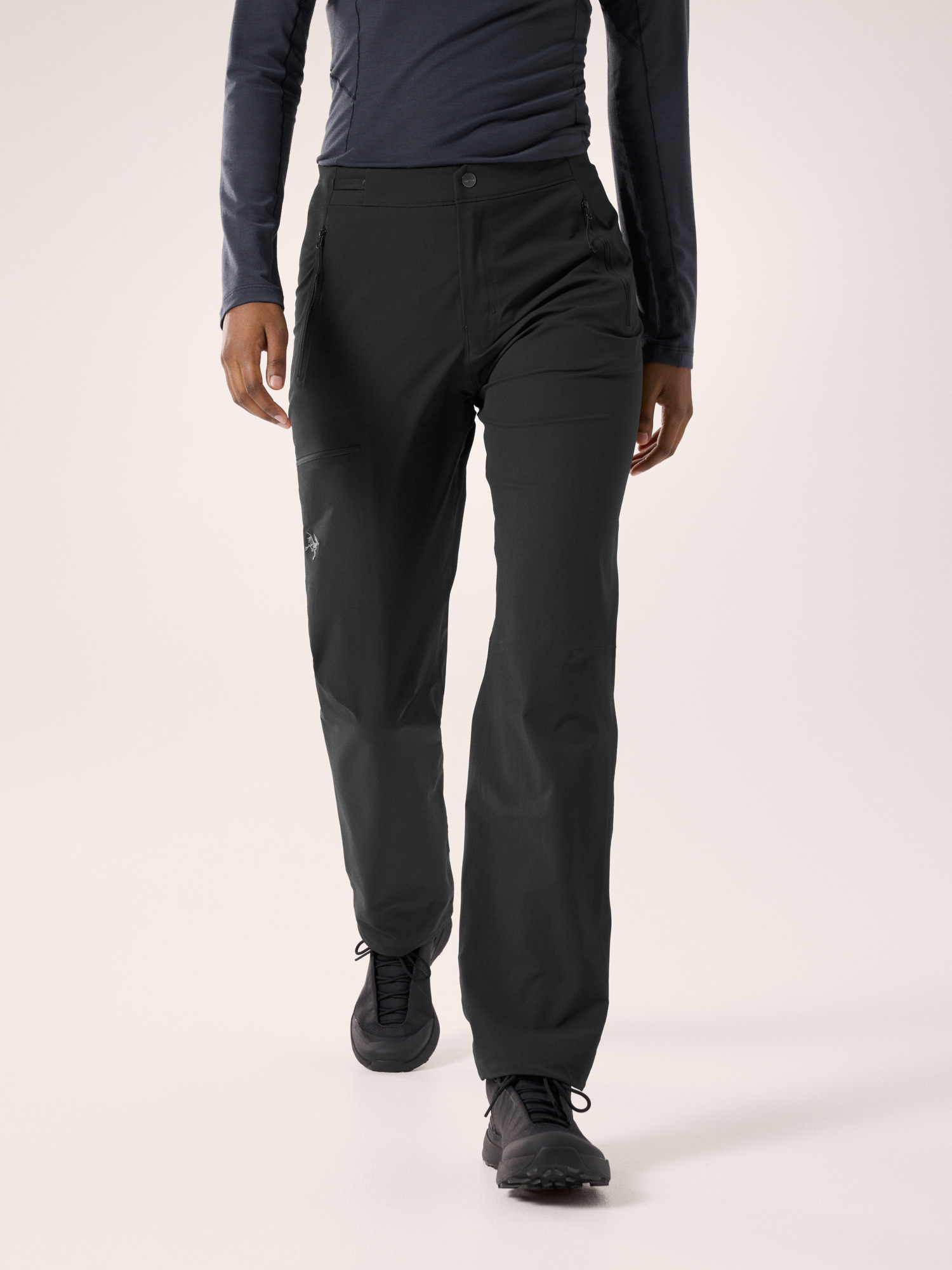 감마 팬츠 여성 - BLACK - 1