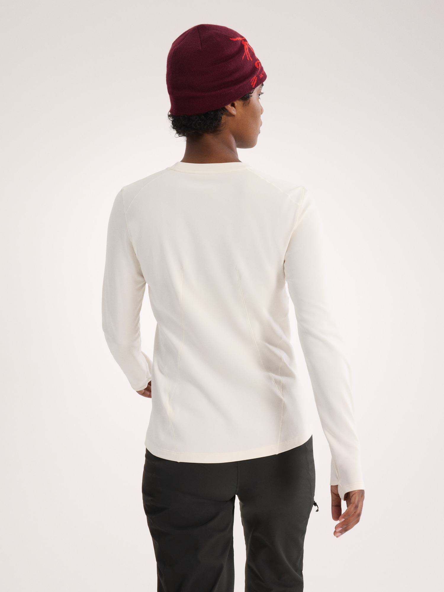 테마 써멀 크루 넥 셔츠 LS 여성 - ARCTIC SILK HEATHER - 4