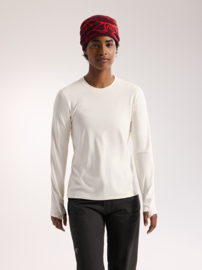 테마 써멀 크루 넥 셔츠 LS 여성 - ARCTIC SILK HEATHER - 1