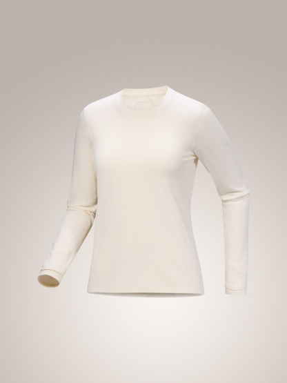 테마 써멀 크루 넥 셔츠 LS 여성 - ARCTIC SILK HEATHER - 6