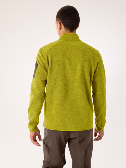 커버트 1/2 짚 넥 남성 - OLIVE MOSS HEATHER - 4