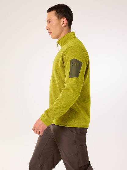 커버트 1/2 짚 넥 남성 - OLIVE MOSS HEATHER - 5