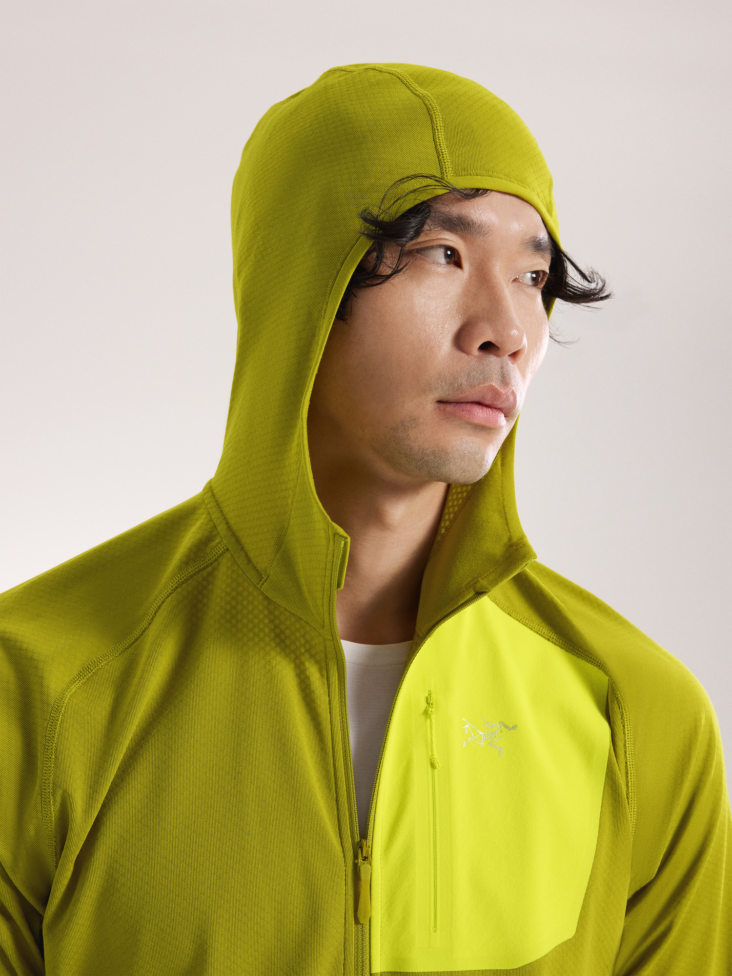 델타 후디 남성 - OLIVE MOSS / EUPHORIA - 5