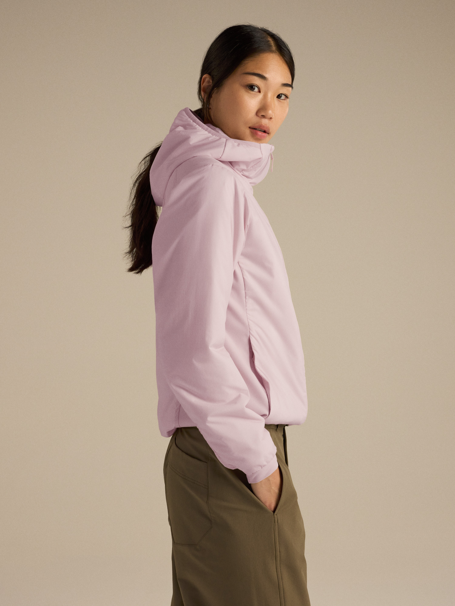 아톰 후디 여성 - ALPINE ROSE - 4