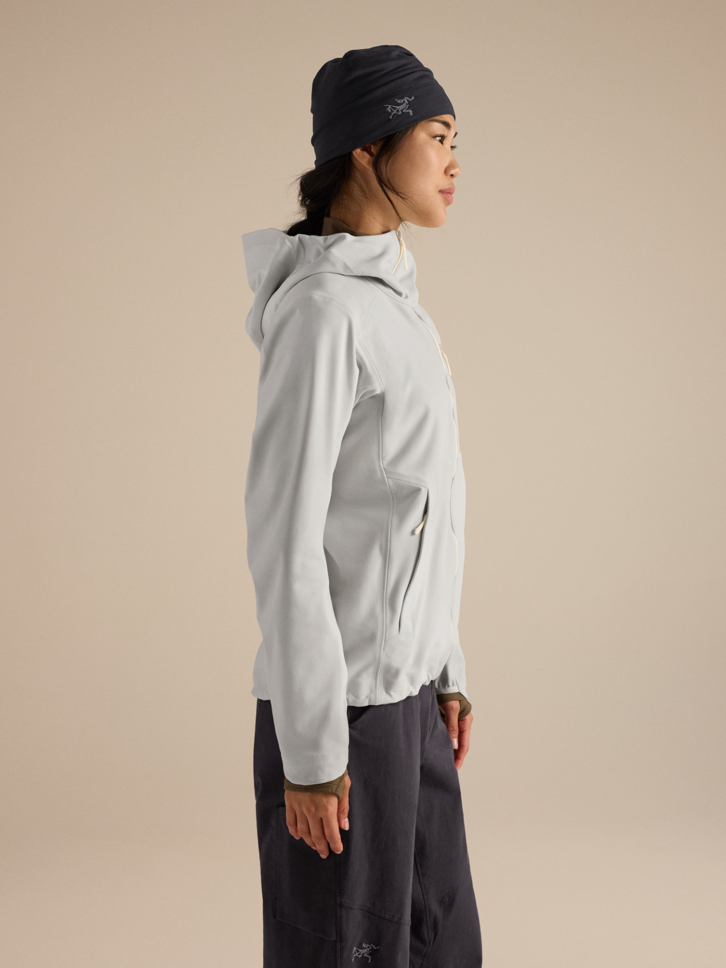 감마 MX 후디 여성 ARCTIC SILK