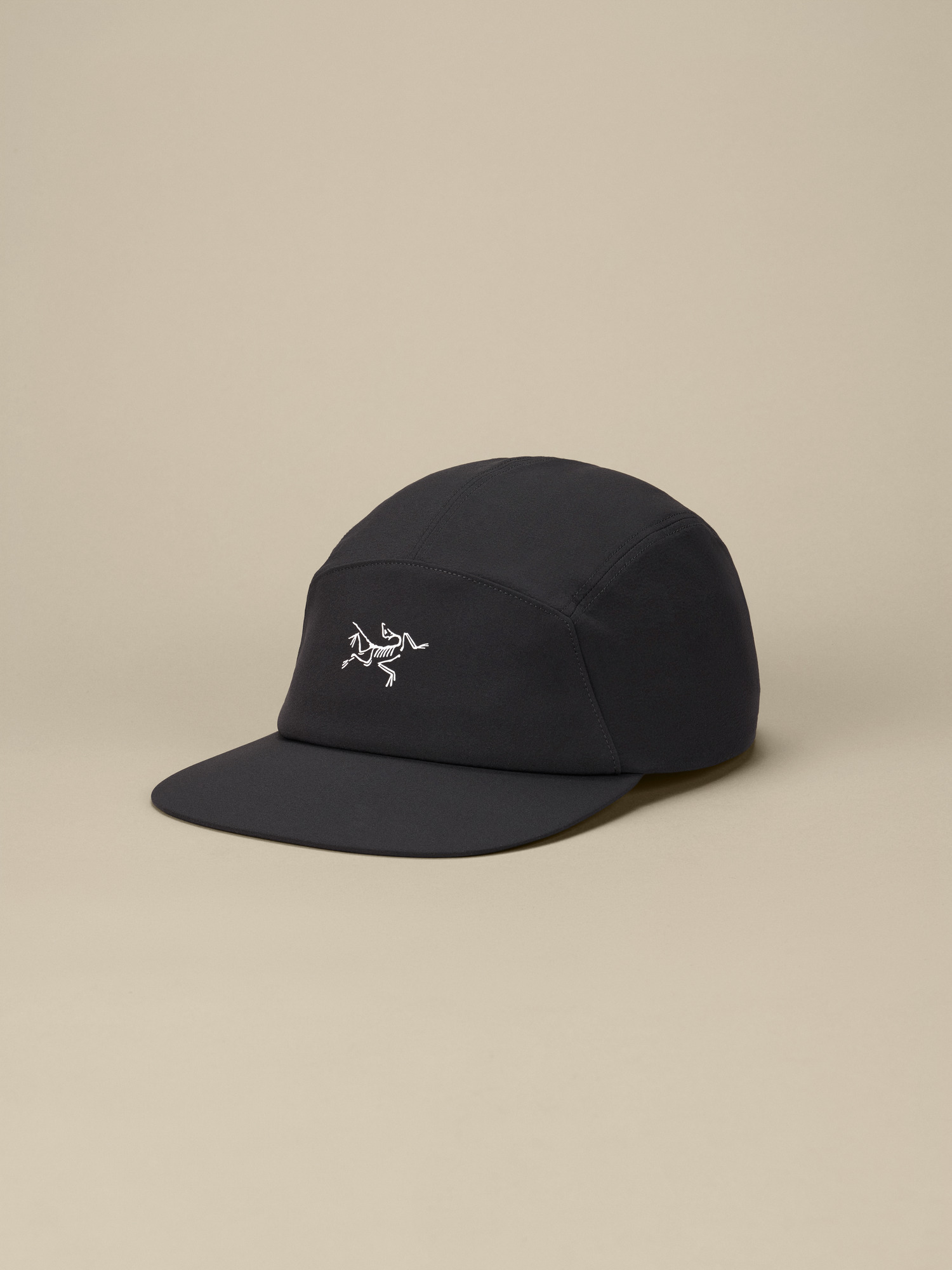 감마 5 패널 캡 - BLACK / ARCTIC SILK - 2