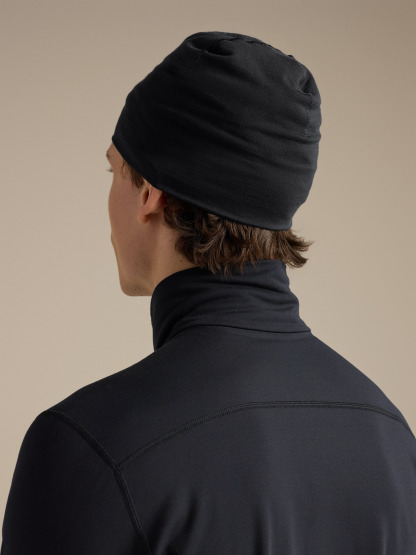 사토로 메리노 토크 - BLACK / ARCTIC SILK - 4
