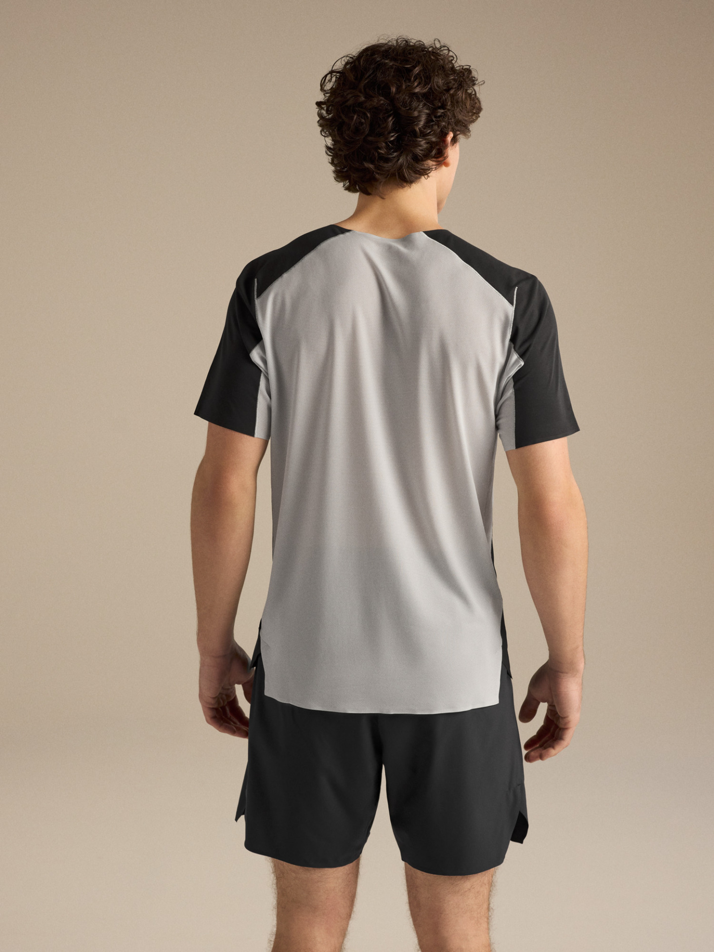 노반 다운워드 로고 셔츠 SS 남성 - BLACK / SOLITUDE - 4