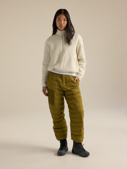 커버트 1/2 짚 넥 여성 - ARC SILK HTHR / SALT - 2