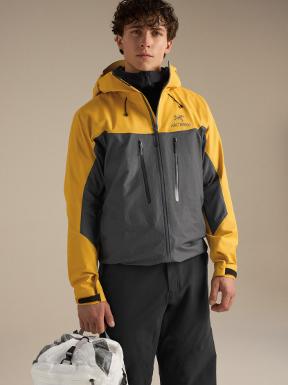 알파 재킷 남성 - LARCH / DK GREY - 8