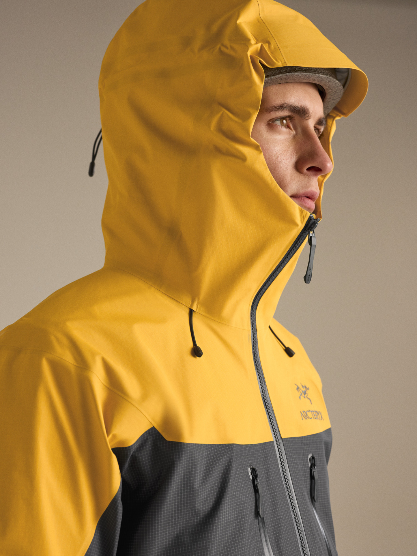 알파 재킷 남성 - LARCH / DK GREY - 5