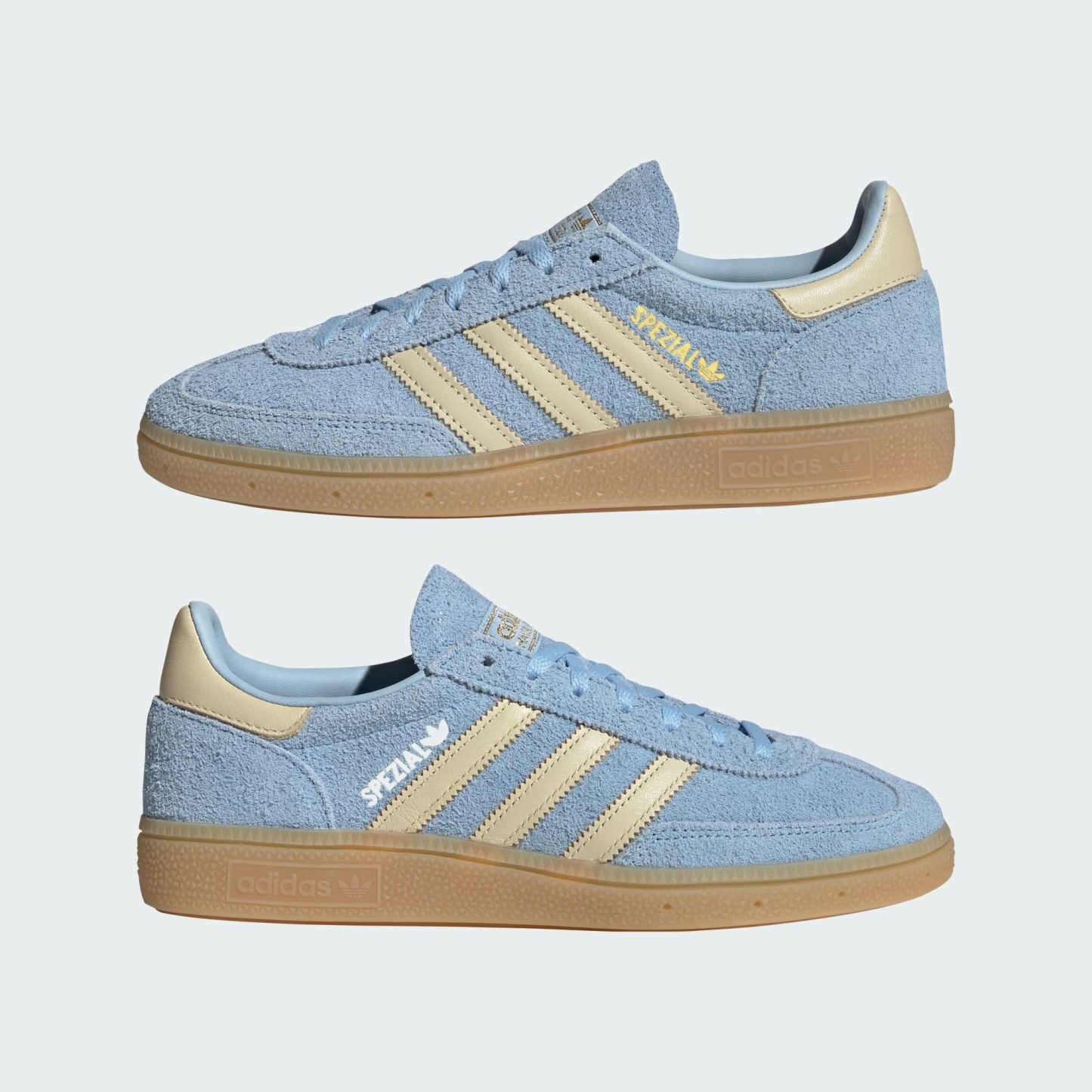 핸드볼 스페지알 - Clear Sky / Warm Vanilla / Gold Metallic - KK0930 - Mirrored Pair View