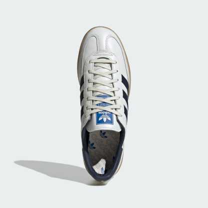핸드볼 스페지알  Made in Germany - Core White / Night Indigo / Gum - JR9532 - Top Portrait View