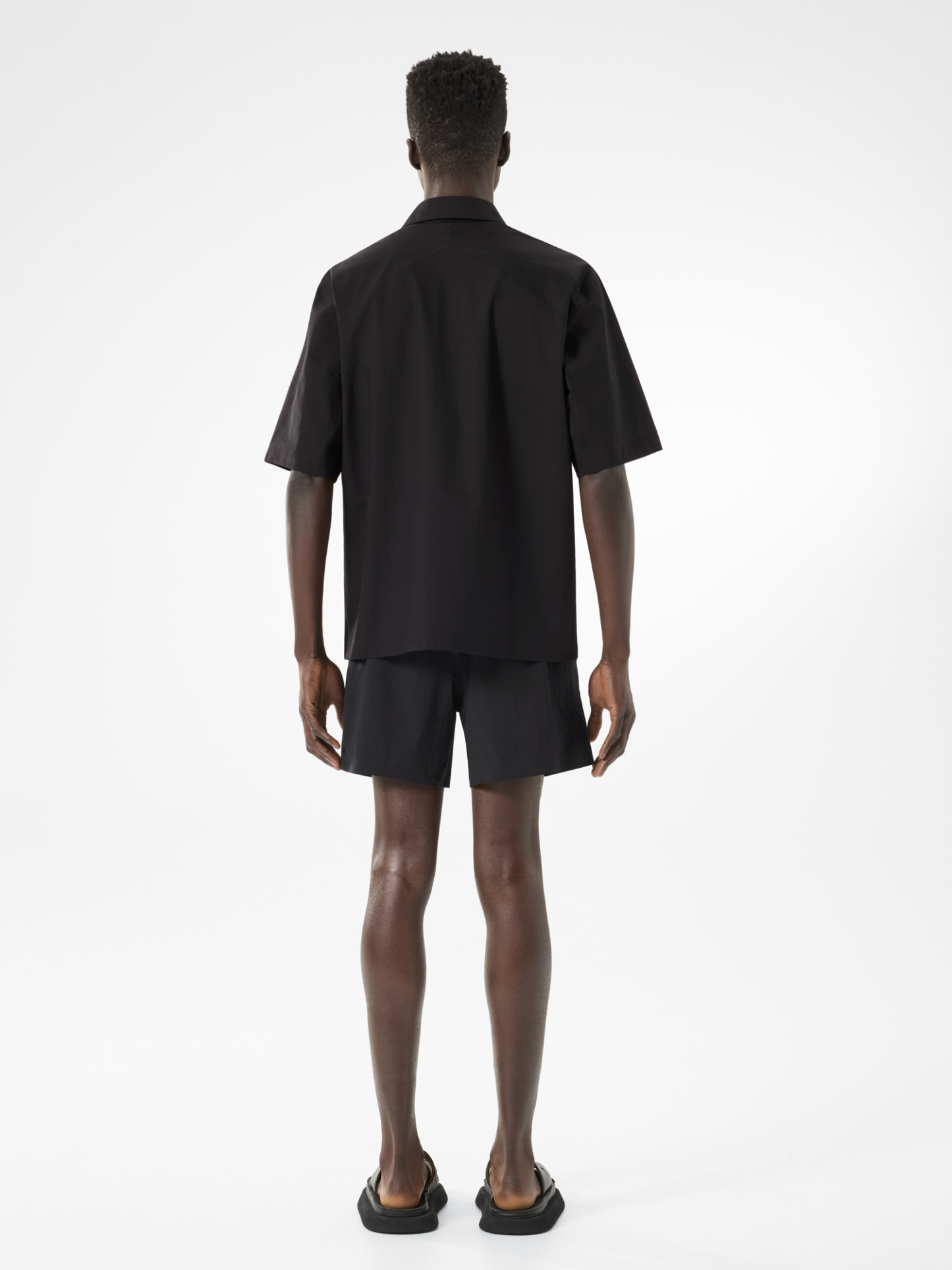 뎀로 셔츠 SS 남성 - BLACK - 4