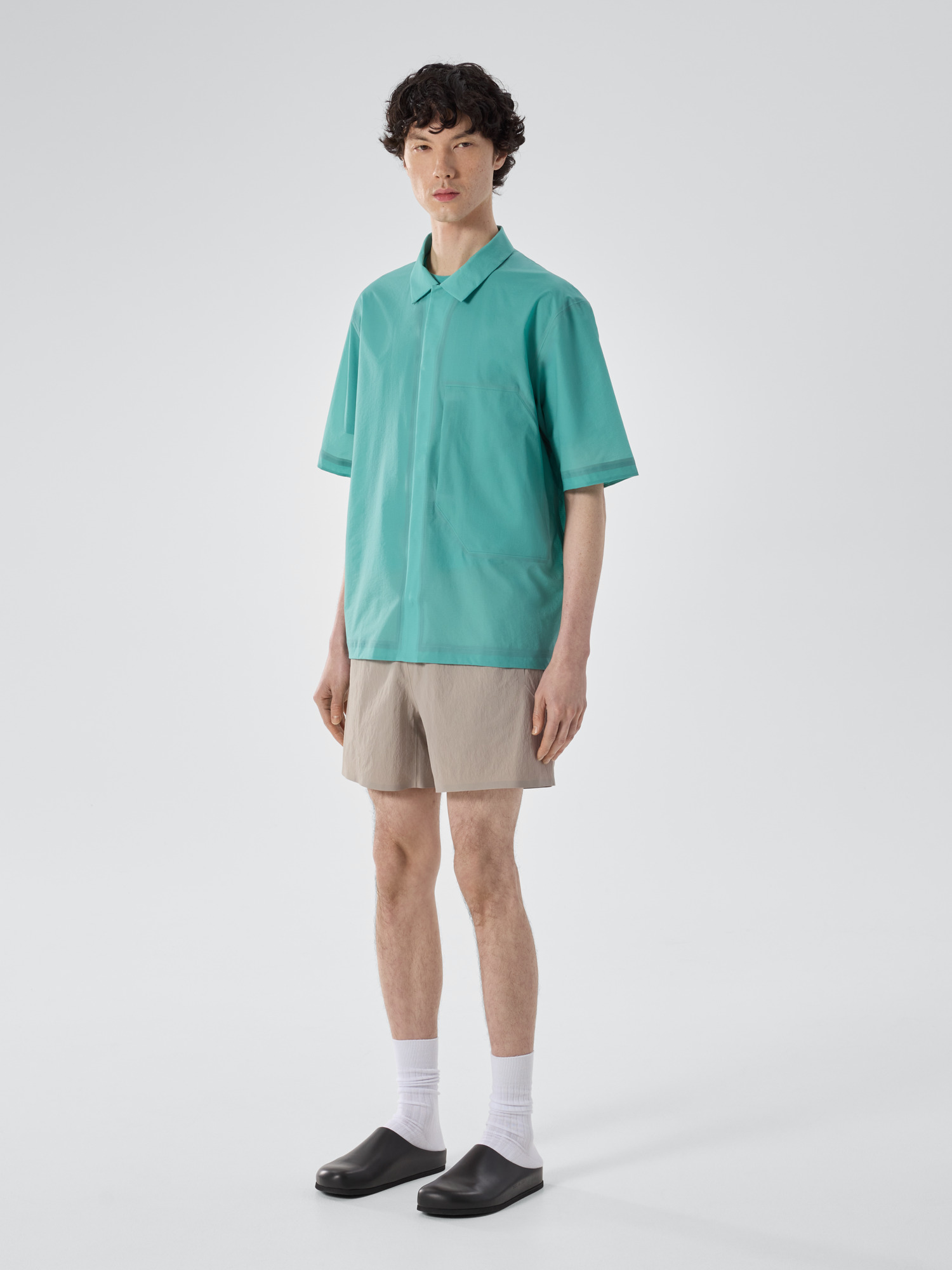 뎀로 셔츠 SS 남성 - VERDIGRIS - 1