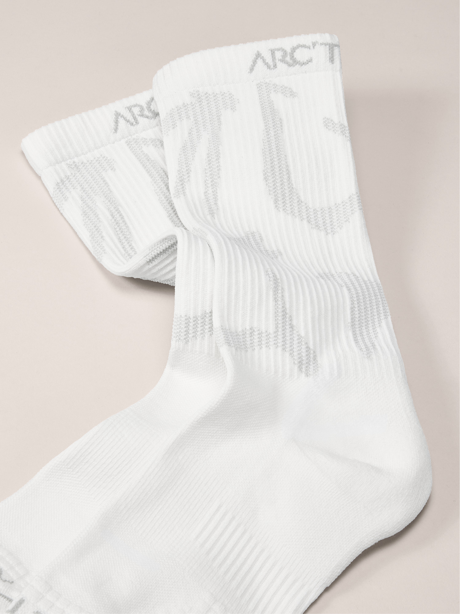 신더틱 미드 그로토 삭스 - WHITE/PEARL GRAY - 6