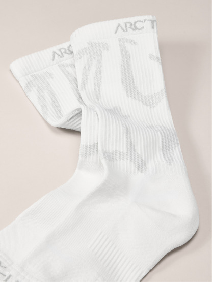 신더틱 미드 그로토 삭스 - WHITE/PEARL GRAY - 6