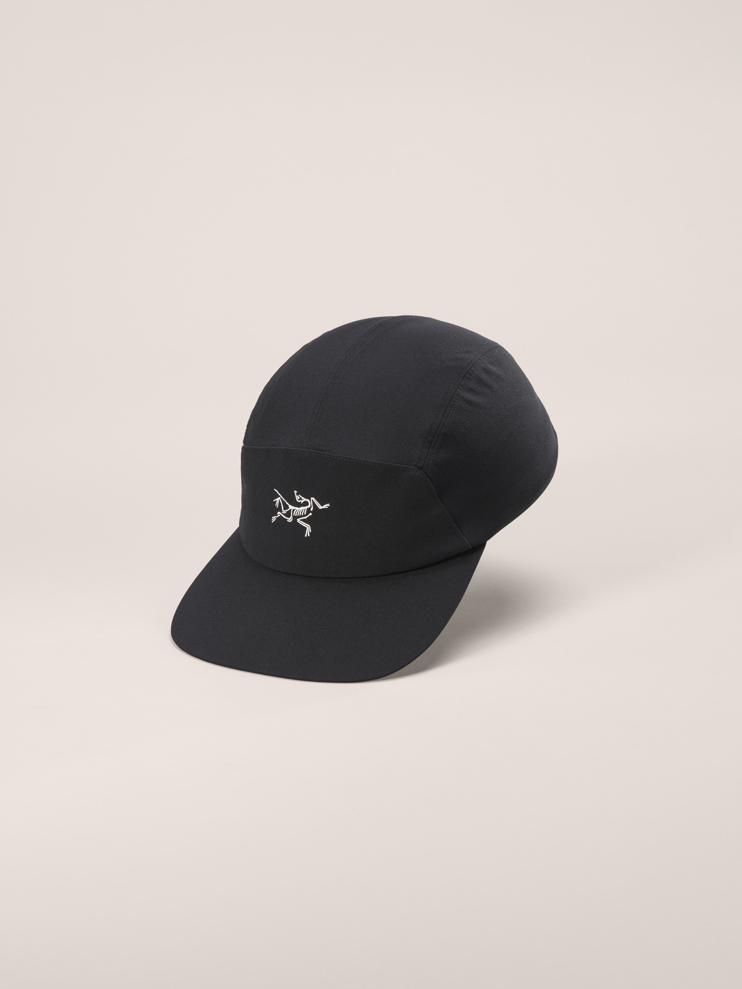 감마 5 패널 캡 - BLACK / ARCTIC SILK - 2