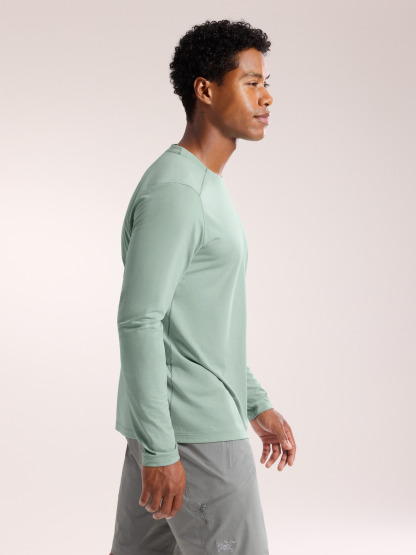 코막 크루 넥 셔츠 LS 남성 - STONE GREEN HEATHER - 5