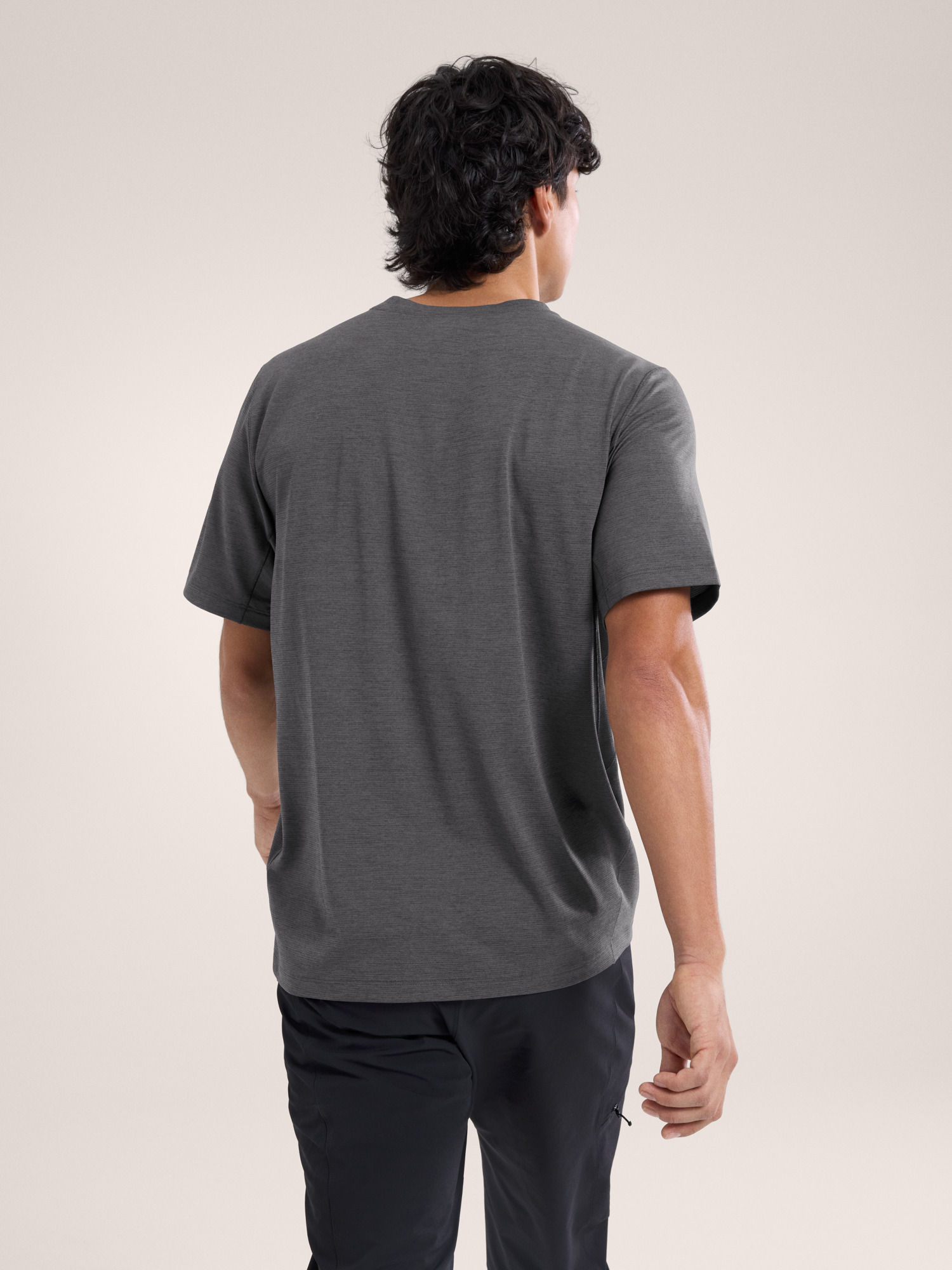 코막 로고 셔츠 SS 남성 - BLACK HEATHER - 4