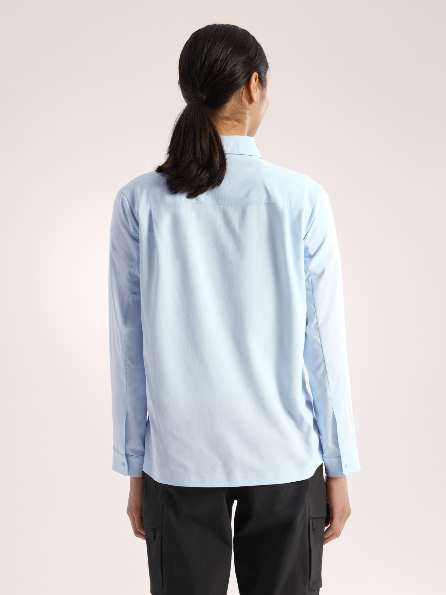 시마 셔츠 LS 여성 - ALPINE BLUE - 4