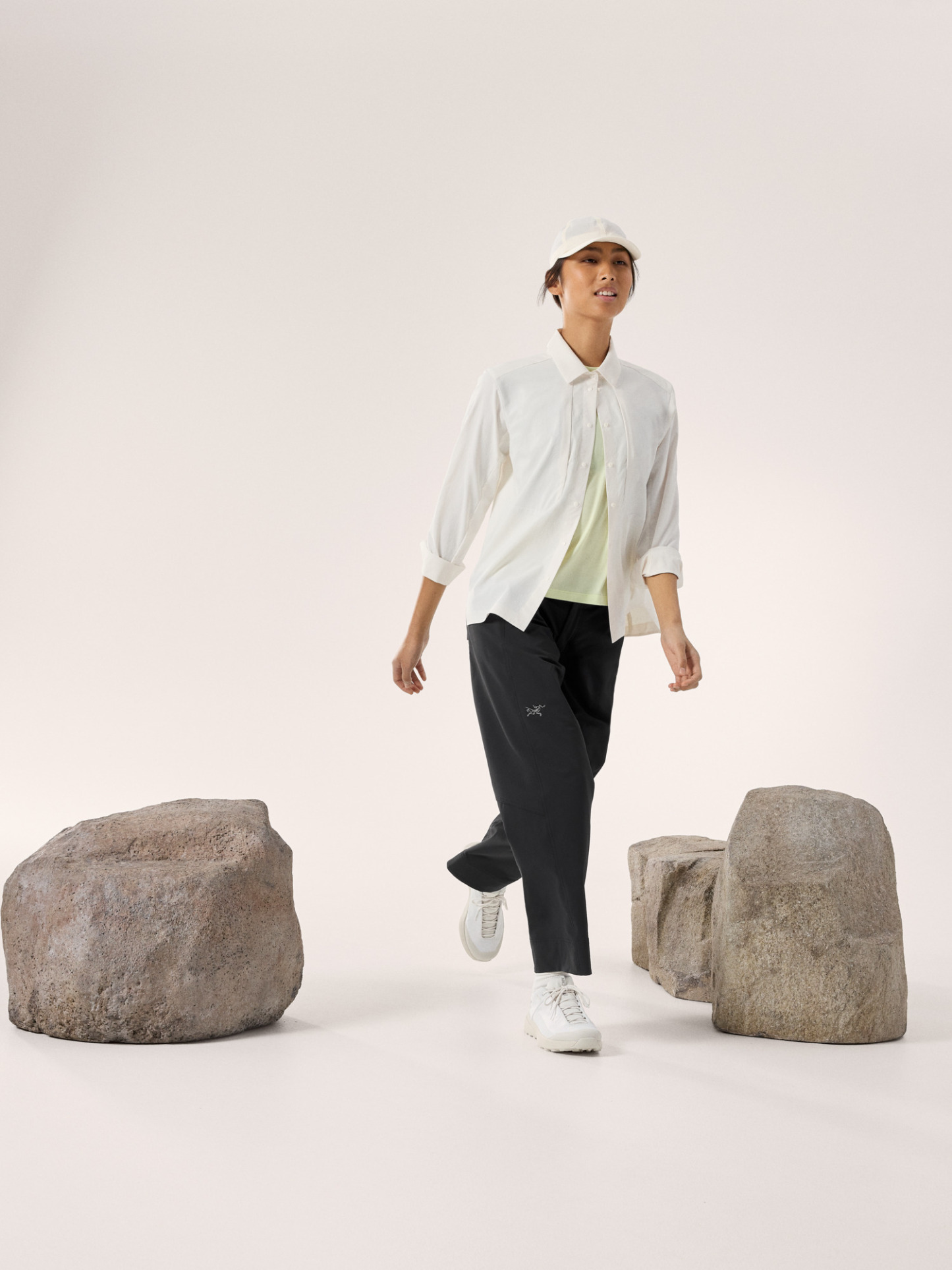 시마 셔츠 LS 여성 - ARCTIC SILK - 3