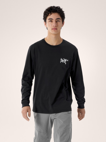 크래그 SL 코튼 버드 타일 셔츠 LS 남성 - BLACK / ARCTIC SILK - 1